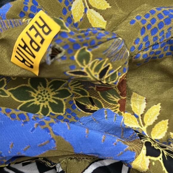 Anthropologie Bhanuni by Jyoti Patterned Beaded Midi Dress Size 2P - Picture 4 of 5